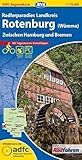 ADFC-Regionalkarte Radlerparadies Landkreis Rotenburg (Wümme), 1:75.000, mit Tagestourenvorschlägen, reiß- und wetterfest, E-Bike-geeignet, GPS-Tracks ... (ADFC-Regionalkarte 1:75000)