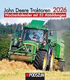 John Deere Traktoren 2026: Wochenkalender mit 53 Abbildungen