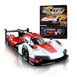 Hot Wheels Elite 64 Porsche 963, Auto im Maßstab 1:64, teilweise inspiriert von den legendären Porsche-Rennwagen der 80er Jahre, für Sammler, JCP46