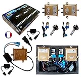 HID Xenon-Kit, französische Marke Vega® H7, 4300 K, 55 W, Canbus Fehlerfrei, ODB, 2 Leuchtmittel mit Metallsockel