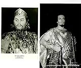 Autogrammkarte Silvano Carroli Opernsänger Bariton signiert