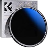 K&F Concept K-Serie 52mm ND Filter Slim Variabler Graufilter ND2-400 (1-9 Stop) Neutral Graufilter