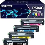 STAROVER Toner Kompatibel für Samsung CLT-P504C CLT-K504S für Samsung Xpress C1860FW Toner für Xpress C1810W CLX-4195FN CLX-4195FW CLP-415NW (CLT-K504S CLT-C504S CLT-M504S CLT-Y504S, 4er-Pack)