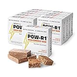ration1 POW-R1® High Energy Bar – 5 Tage Vorrat für 1 Erwachsenen – aufgeteilt auf 10 Packungen mit je 4 Energieriegeln (Insgesamt 40 Powerbar Riegel) – Vegan & Laktosefrei!