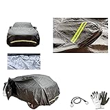 Für BMW 118d 3p. Advantage Autoabdeckung, wasserdicht, Frostschutz, kratzfest, Größe L 482 x 196 x 140 cm, Autoabdeckung mit seitlichem Reißverschluss