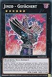 DLCS-DE149 - Jinzo – Gefächert - Secret Rare - Reprint - Deutsch - Dragons of Legend: The Complete Series - mit LMS Trading Fieldcenter-Karte Yugioh