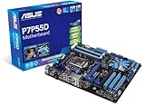 Asus P7P55D ATX Mainboard (LGA 1156, Intel P55, 6.4 GT/s FSB)