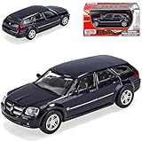 Motormax Dodge Magnum LX Kombi Blau 2004-2008 1/43 Modell Auto