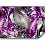 murando - Fototapete Premium-Vlies Abstrakt 350x256 cm - Foto Tapete Schlafzimmer Wohnzimmer Moderne Vliestapete XXL Wandtapete Motivtapeten Bildtapete 3d Effekt - Blitz Glamour a-A-0221-a-d