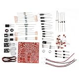 Forty 9er 3W Zubehör, HAM Radio CW Kurzwellensender Empfänger DIY Radio Kit, Einschließlich Nicht Gelöteter Leiterplatte, Kit für Verstreute Komponenten, Schaltplan