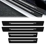 Auto Einstiegsleisten Schutz 9 Stück: Kohlefaser Auto Schutzfolie Kratzschutz Türeinstiegsschutz für Türen & Kofferraum Universal-Autotürschutzfolie für Alle Fahrzeuge Einstiegsleisten