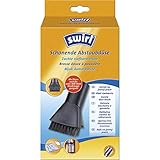 Swirl Schonende Abstaubdüse (Staubsaugerdüse mit weichem Bürstenkranz, 32mm-35mm, Passend z.B. für Miele, Siemens, Bosch, Philips, Kärcher, AEG, Samsung, Rowenta)