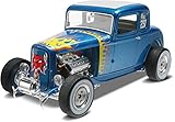 Revell Modellbausatz 1932 Ford 5 Window Coupe I Maßstab 1:25 I Detailliertes Automodell I Ideal für Modellbau-Enthusiasten I Unlackiert für kreative Gestaltung