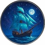 Silbermünze 1 oz American Eagle Masters of The Seas #4 Starlight Nomad Farbe Silber Münze