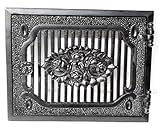 Graf von Gerlitzen Ofen Tür Türe Ofentür Ofentüre Kamin Kachelofen Lüftungsgitter Kamintüre Jugendstil Top SG1-B