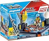PLAYMOBIL® 70816 Starter Pack Baustelle mit Seilwinde