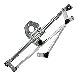 ATEC Germany Wischergestänge vorne Vormontiert ohne Motor, Scheibenwischeraufnahme für Frontscheibenwischer