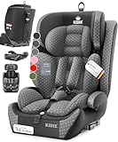 KIDIZ® Autokindersitz Triangle Premium Kindersitz mit Isofix Kinderautositz | Autositz Sitzschale | 9 kg - 36 kg 1-12 Jahre | Gruppe 1/2/3 | universal | zugelassen nach ECE R129/03