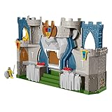 Fisher-Price Imaginext HCG45 - Die Ritterburg des Löwenkönigreichs, mittelalterliches Spielset mit Figuren, Spielzeug von 3 bis 8 Jahren
