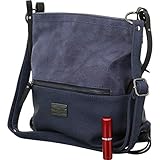 TOM TAILOR Elin Damen Umhängetasche Crossbody Bag Mittelgroß Blau