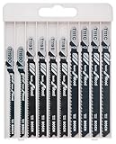 Bosch Professional 10tlg. Stichsägeblatt Set Basic for Wood (für Holz, Zubehör Stichsäge)