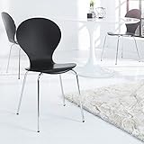 cagü Retro Lounge Design Klassiker Stuhl JACOBSEN Schwarz