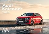 Audi Kalender 2026 DIN A2 60x42cm // Officially licensed by AUDI AG // TTRS RS3 RS4 RS5 RS6 RS7 R8 RSQ8 etron/Audi Sport/Premium Auto Wandkalender