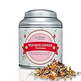 MY TIME Red Hot Ginger, Ingwer-Früchtetee, scharfer Früchtetee, auch als Geschenk geeignet, Packung enthält 120 g