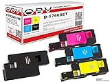 OBV Kompatibel Toner 4er Set für Dell C1760nw C1765nfw – ersetzt Dell 593-11140/41/42/43 – Schwarz Cyan Magenta Gelb