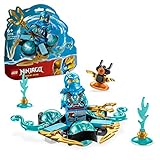 LEGO 71778 NINJAGO Nyas Drachenpowerpower-Spinjitzu-Drift Spielzeug, Spinner mit Kunststücken, NYA Minifigur zum Sammeln, kleines Geschenk für Kinder ab 6 Jahren