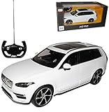 rastar Volvo XC90 SUV Weiss 2. Generation Ab 2015 RC Funkauto - mit Beleuchtung - 1/14 Modell Auto