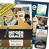 Hidden Games - Schatten der Zeit - Deutsch - Realistisches Krimispiel, spannendes Detektivspiel, Escape Room Spiel