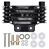 Motorrad-Ölkühler, Universal-Motorölkühler, Kühlerzubehör Für 125–250 Cm³ Motorräder, ATV, Dirt Bike