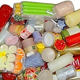 10 kg Witap Kerzen 2. Wahl Stumpenkerzen Dekokerzen Teelichte Duftgläser Spitzkerzen Überraschung Kerzenpaket bunt gemischt