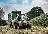 CALVENDO Poster 59,4 x 42,0 cm Querformat Ein Motiv aus dem Kalender Landwirtschaft - Giganten im Feld, Poster DIN A2 quer| Bilder, Kunstdruck, Wandbild, Wanddeko, Prints ohne Rahmen