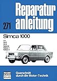 Simca 1000: LS / GLE / GLS / Special / Rallye 1 / Rallye 2 (Reparaturanleitungen)