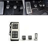 MT Pedalkappen für A3 8V S3 RS3 Fußstütze Gaspedal Bremse Pedale Kupplung