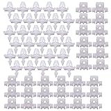 Doo Engy 60 Teile Klammern Clips Beplankung für M-ercedes Sacco 190 W201 W124 A124 S124 Seitentür Formstreifen Befestigungen Kits