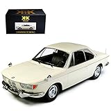 B-M-W 2000 CS 120 Coupe Beige Weiss 1962-1972 1/18 KK-Scale Modell Auto