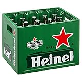 Heineken Pils Bier - Flaschenbier im Kasten, 5 Prozent Alkoholgehalt, mit natürliche Zutaten, erfrischend milder Geschmack, 400 ml (20er Pack)