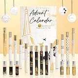 KKSJK Adventskalender Parfüm Damen, 24 Teiliges Duftset mit 35ml Mini Parfum und 6ml Roll on Parfüm, Weihnachtskalender 2025 Düfte, Parfum Adventskalender Beauty Geschenk für Frauen vor Weihnachten