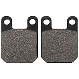 Yerbay Bremsbeläge für Peugeot 50/100/125 Buxy Elyseo Elystar Jet Jet Force Looxor Ludix Speedake Speedfight 1 2 Squab TKR Trekker Vivacity Vivacity E 25 XP6 XPS XR6 Zenith