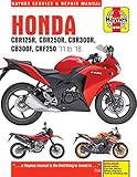 Honda CBR125R, CBR250R, CBR300R, CB300F & CRF250 (11-18) (Haynes Powersport)