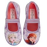 Disney Mädchen Frozen 2 Hausschuhe Elsa Anna Ballett Pumps Kinder Slipper Slipper Slipper Slipper Hausschuhe, blau, 28 EU