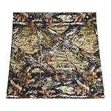 LOOGU Leichtes Stofftuch für Sichtschutz Tarnung Sonnenschutz – Tuch Tarnnetz Abdeckung Burlap für Garten Camping Jagd und vieles mehr – Verschiedene Größen und Designs (1.5m x 2m, Tree Camo)