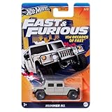 Hot Wheels Fast and Furious Auto Hummer H1 - HW Decades of Fast - Modell Die Cast Maßstab 1:64 - Länge 7 cm - HRW45