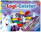Ravensburger 25042 - Logi-Geister - Spielen und Lernen für Kinder, Lernspiel für Kinder von 5-10 Jahren, Spielend Neues Lernen für 2-4 Spieler