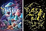 Erwachsenenpuzzle 500 Teile - Moonlight Mushrooms