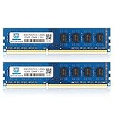 motoeagle DDR3L-1600 UDIMM 16GB Kit (2x8GB) PC3L 12800 8GB Unbuffered Non-ECC 1.35V CL11 2Rx8 DDR3 DDR3L 1600MHz Dual Rank 240-Pin Desktop Arbeitsspeicher