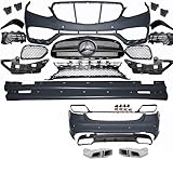 DM Autoteile W212 Bodykit Stoßstange + Schweller+Grill+Blenden +Zubehör für E63 AMG